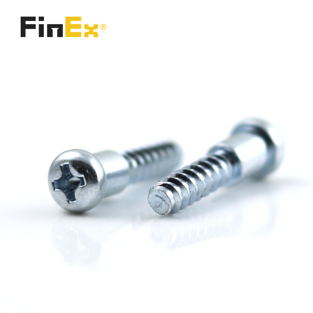 Сплавная сталь Синий цинковый покрытый круглый голова Крестный привод Шаг плечевые винты для промышленности