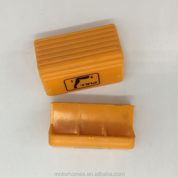 Plastic adjuster of height for the mechanical suspension driver seat