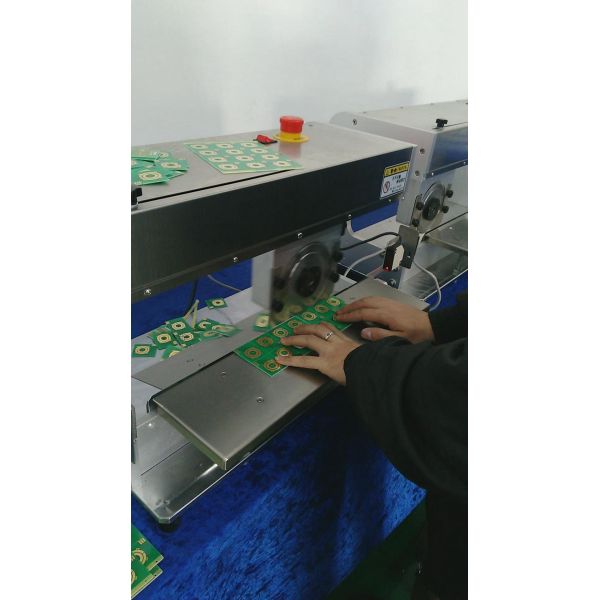 SMT Depanelization automático de PWB, PWB Depaneling del laser del cortador de V