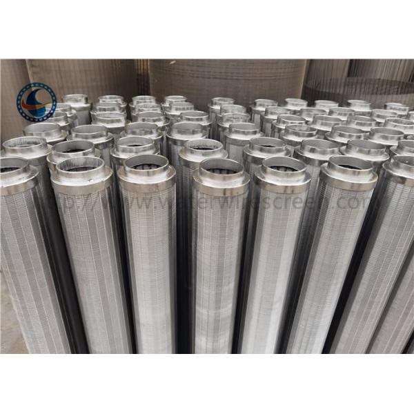 V Wire Wrapper Filter 316L Johnson Wedge Wire Screens