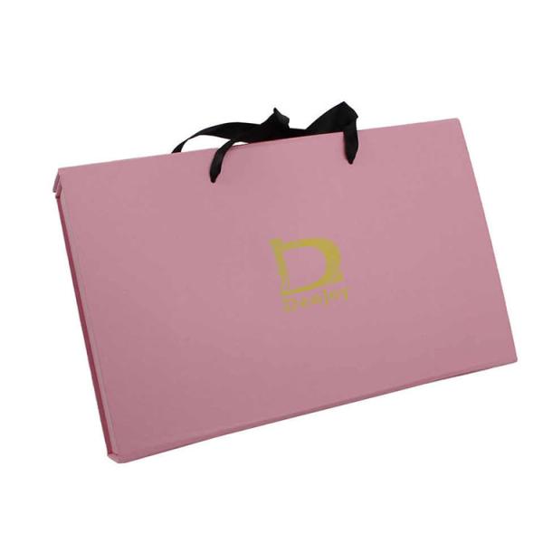 CMYK Printing Embossing 600gsm Hair Extension Packaging Boxes