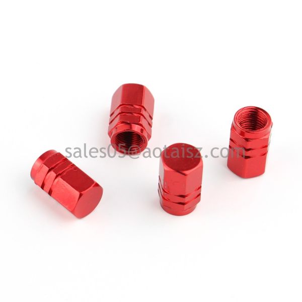 Universal Car Aluminum Alloy Wheel Tire Valve Stem Cap Cover 1Set Of 4 Pieces