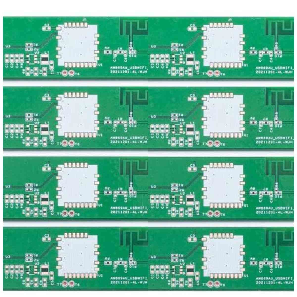 Слой FR4 TG170 6mil Pcb 4 ядра металла управлением FR4 импеданса разнослоистый