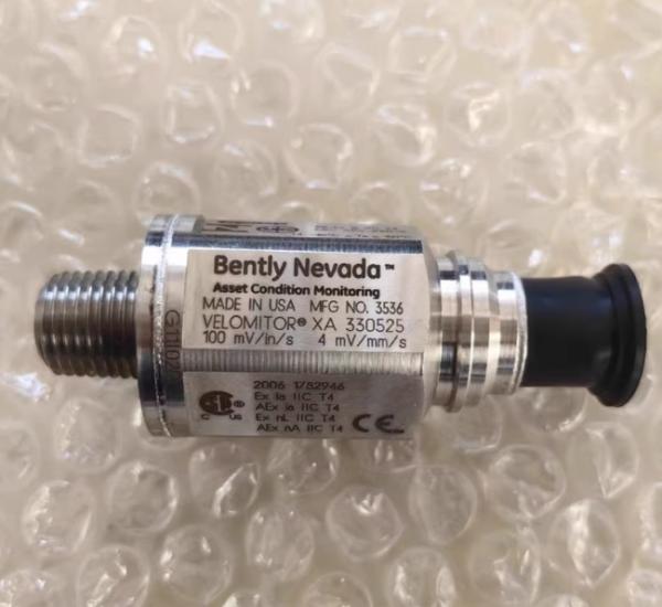 Sensor de velocidad piezoeléctrico Velomitor XA 330525-00 de Bently Nevada, resistente a la intemperie, 330525-AA +20 a +30 °C
