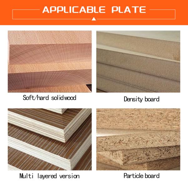 Arden 1/4 1/2 Shank TCT  2 Flutes  CNC Wood Cutting Router Straight Bit Tools for MDF Pine Wood Hardwood