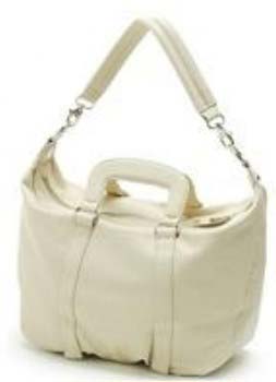 White color PU cute designer Decorative Ladies Fashion Handbags with Dual carry
