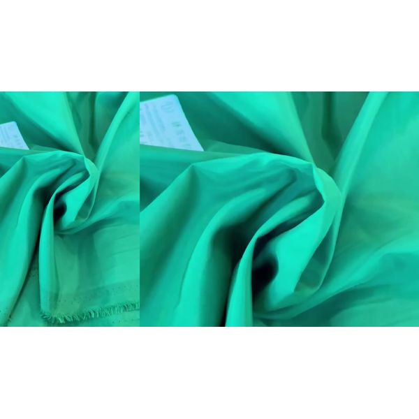 50D*100D Recycled polyester dyed breathable taffeta for reusable bags/garments