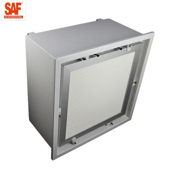 Custom Size Clean Room HEPA Filter Module With Smooth Diffuser Plate H14 Efficiency