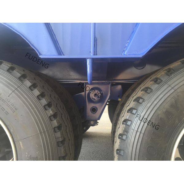 13 Meters Transport Excavators 3 Axle Low Flatbed Trailer