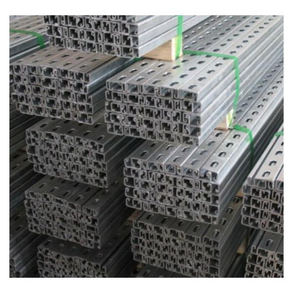 perforated strut channel 10 ft 20 ft unistrut Surface Pre galvanized Carbon steel Q235