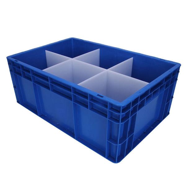 Heavy Duty Durable Solid Box Crate Stackable Plastic Logistic Crate Euro Storage Box Euro Standard Transport Use Plastic Logistics Box | Stackable Solid Crate For Heavy Load Applications