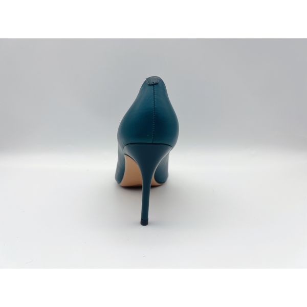 Navy Women Pumps Shoes Pointed Toe Closed Toe With 5cm Stiletto