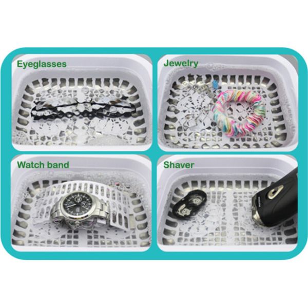 La FCC de la CE a évalué le décapant ultrasonique de ménage détachable de mode de champ fait de SUS304 inoxydable 40KHz