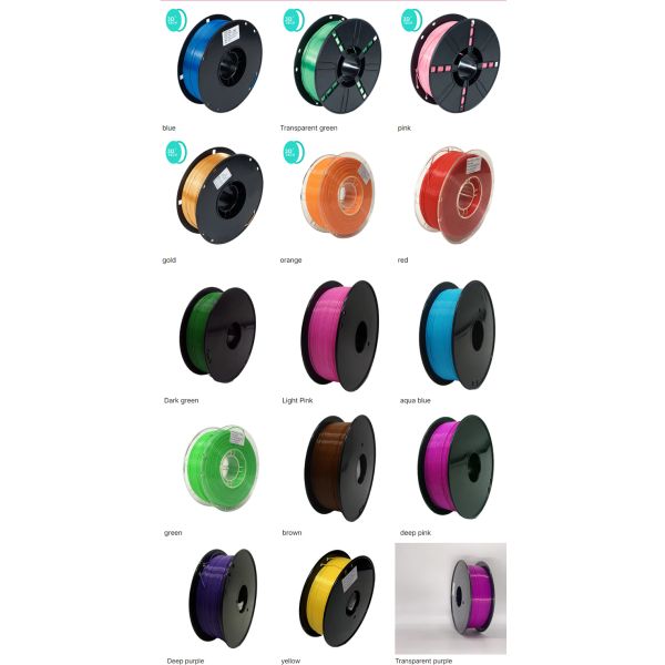 95A TPU1.75mm Silk Single Color TPU 3D Printing Filaments for Printing