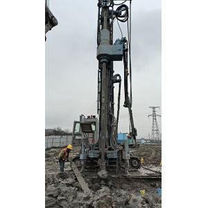 Large Torque MJS Jet Grouting Rig with 119 KW Diesel Engine and 400 Mm Triple Grouser Track for Soil Improvement