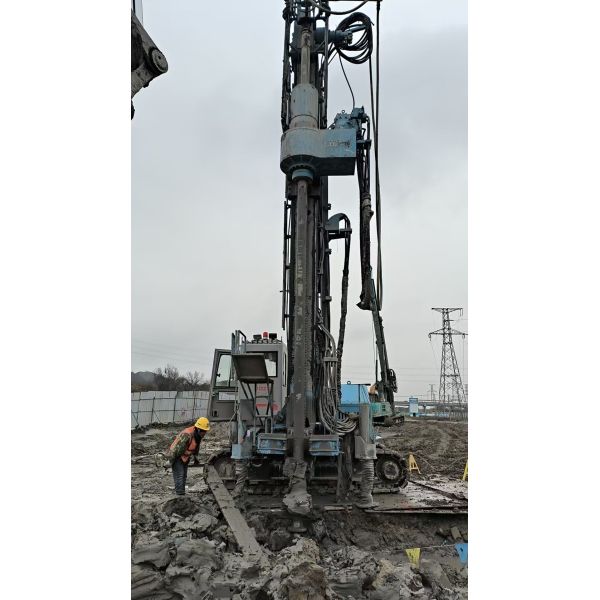Soil Improvement Equipment Hydraulic Jet Grouting Rig For Old Building Foundation Reinforcement
