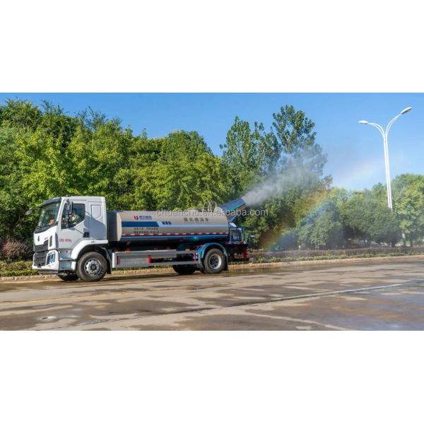 Pure Electric 13.5m3 Dust Suppression Truck Advanced Dust Control with Improved Fog Cannon System
