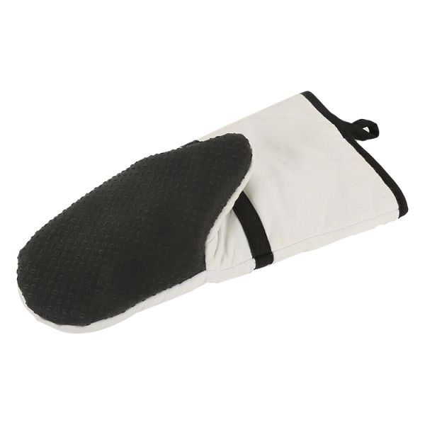 Funny Pink Cotton Oem Double Oven Mitts Sets Cooking Gloves Custom Printed