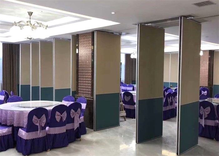 Bi складывает особенности алюминиевой раздвижной двери Hall банкета стены раздела крепкие