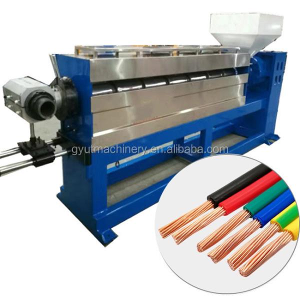 PVC Cable Extruder Machine for 4x 6 Wire and Welding Cable Max Output 125kg/H-800kg/H