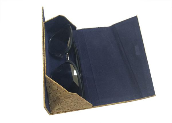 Eco-friendly Leather Foldable Eyeglass Case With Custom Logo