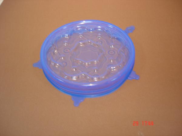 Fresh Keeping Silicone Kitchenware Products , Reusable Stretch Silicone Lid Covers