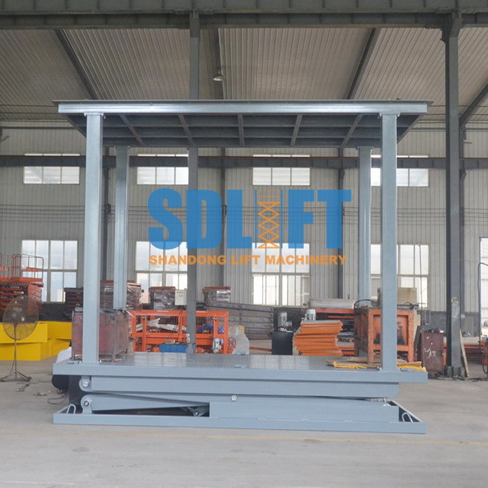 5T двойник Plarform Scissor подъем для автомобиля 2 паркуя двойную систему стоянкы автомобилей автомобиля палубы