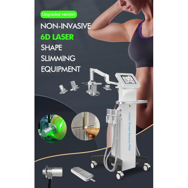 Не инвазивное 532нм 6Д 2 в 1 лазере Липо уменьшая машину терапией лазера машины 300В