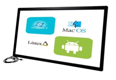 Customized Size 58 Inch Infrared Touch Frame Withstands Severe Environments
