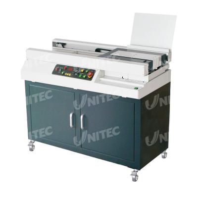 Lâmina de trituração pequena automática W5500 incluído da máquina obrigatória de livro da tampa macia da colagem