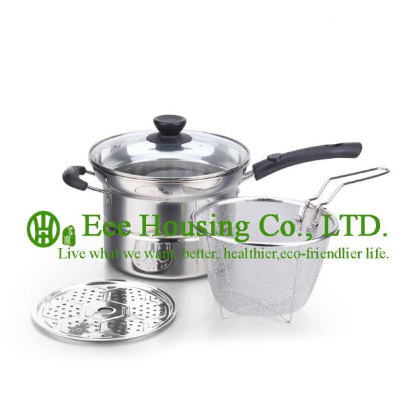 cookware with stainless steel manufactuer in China, kitchenware for sale,cooking pot,steamer pot,soup,mini pot kitchen