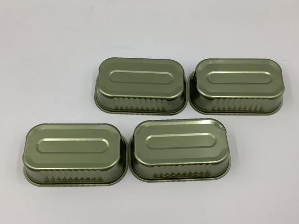 Customizable Rectangular Tin Cans 2 Piece Can Sturdy And Sealed Multiple Specifications 110*66*H30