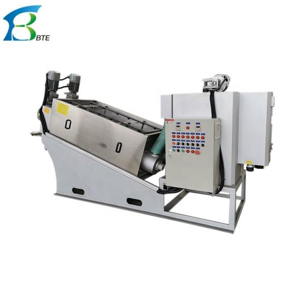 Resíduos Alimentares Tratamento de Águas Residuais Volute Sludge Dewatering Machine Plant para casa