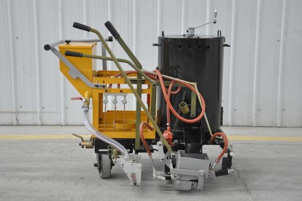 Human Pushing Thermoplastic Road Line Striping Marking Machine