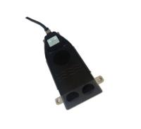 Compteur de débit ouvert ultrasonique fixé au mur de la Manche de Modbus
