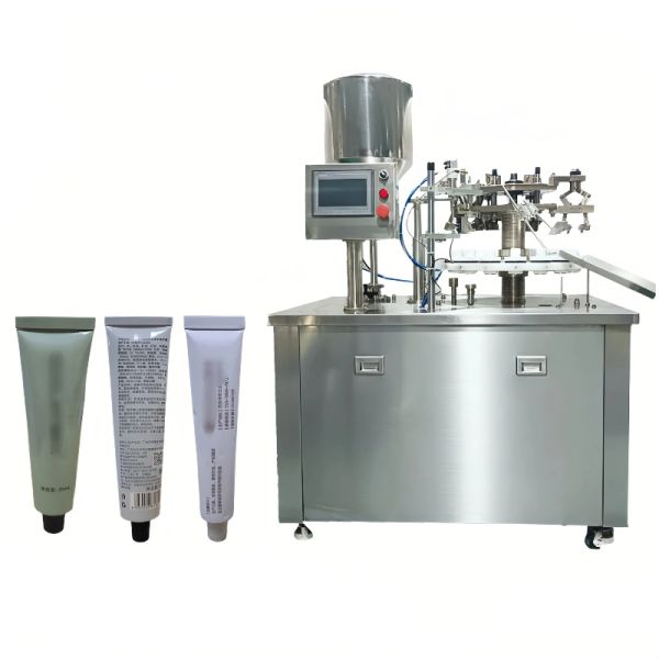 Aluminum Tube Filling Sealing Machine 2.5kw Automatic Filling Sealing Machine