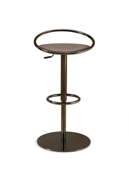Hotel Restaurant Lift Swivel Bar Stool Light Luxury Home Bar Club Chairs