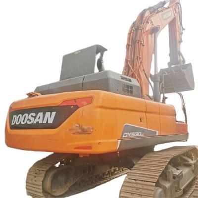 Excavadora DOOSAN DX530 para esmagamento Excavadoras manuais usadas Econômicas de energia acessíveis