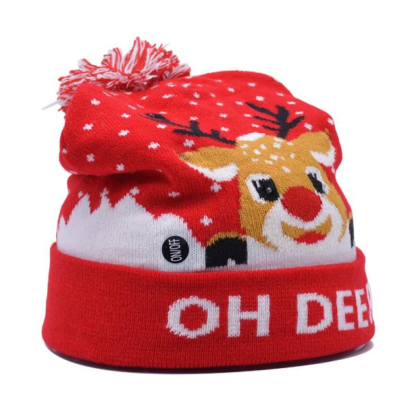 Chapéus de chapéu de inverno unisex com padrão de bordado para a estação fria