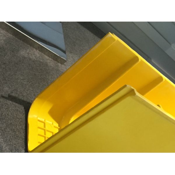 Супер стеклоткань прочности профилирует желтый цвет уличного бордюра используемый в крышке банки вытыхания Cyle автомобиля/мотора