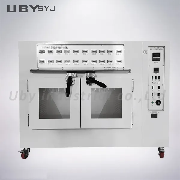 Oven Type Tap Retention Tester with Temperature Range RT~200ºC and Micro Computer P.I.D Control for Adhesive Testing Compliance with GB/T 4851 Standards