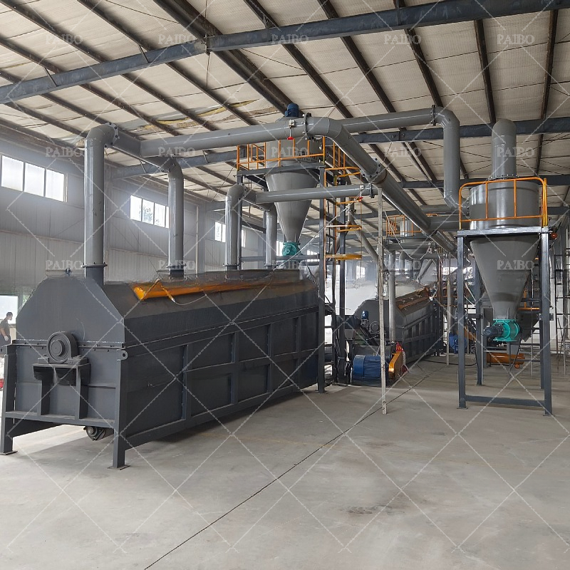 8000KG Full Automatic Lithium Battery Recycling Plant for Mobile Phone Batteries