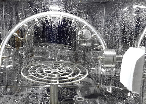 IEC60529 IPX34 Oscillating Tube Test Chamber