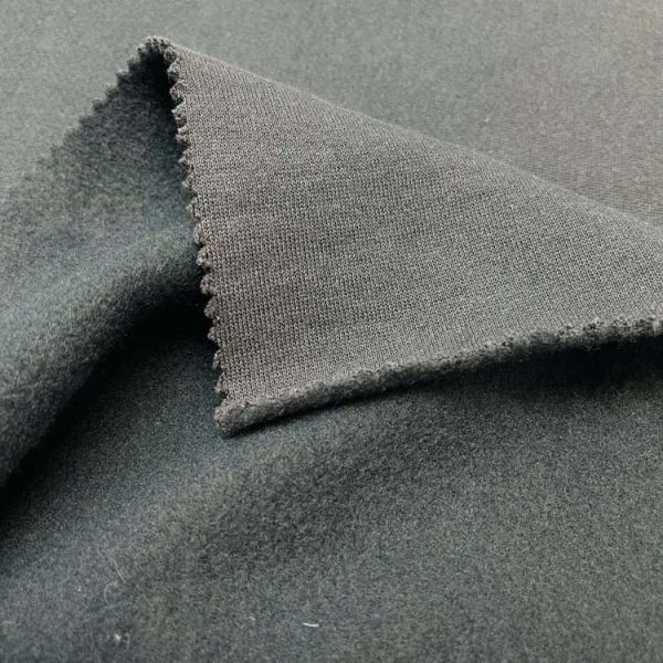 Heavy CVC Fleece Fabric 80 Cotton 20 Polyester 300GSM Hoodie Knitting Fabric