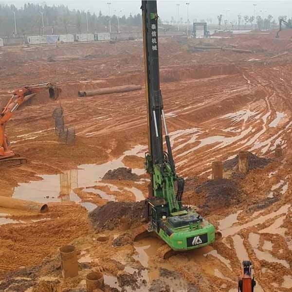 Статический роторный вращающий момент гидравлические 2000mm команды 220kN.M RD водителя кучи буровой установки