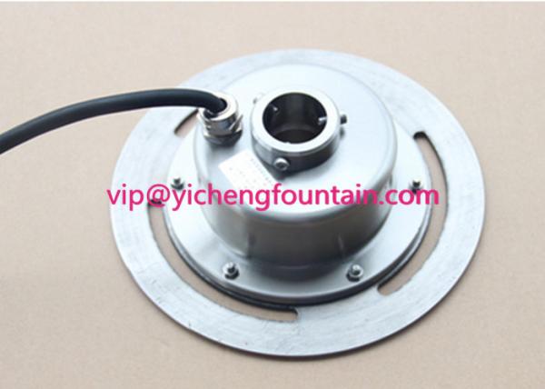 220mm Dia. Underwater Pond Light With Drain 32mm Middle Hole 12 Watt Submersible Type
