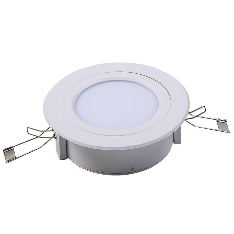 Round 3W LED Emergency Downlight 3 Years Warranty Ni-Cd Battery L128MN-B