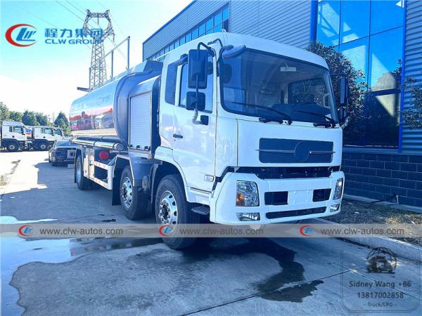 Caminhão de petroleiro do combustível de Dongfeng Kingrun Tianjin 6x2 16000L