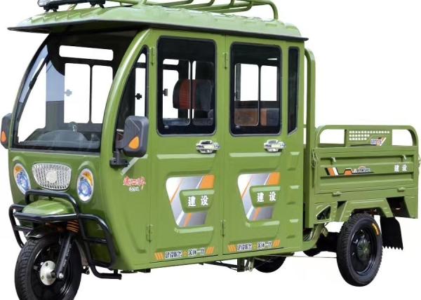 50km/h Agriculture 800W 3 Wheel Electric Cargo Bike