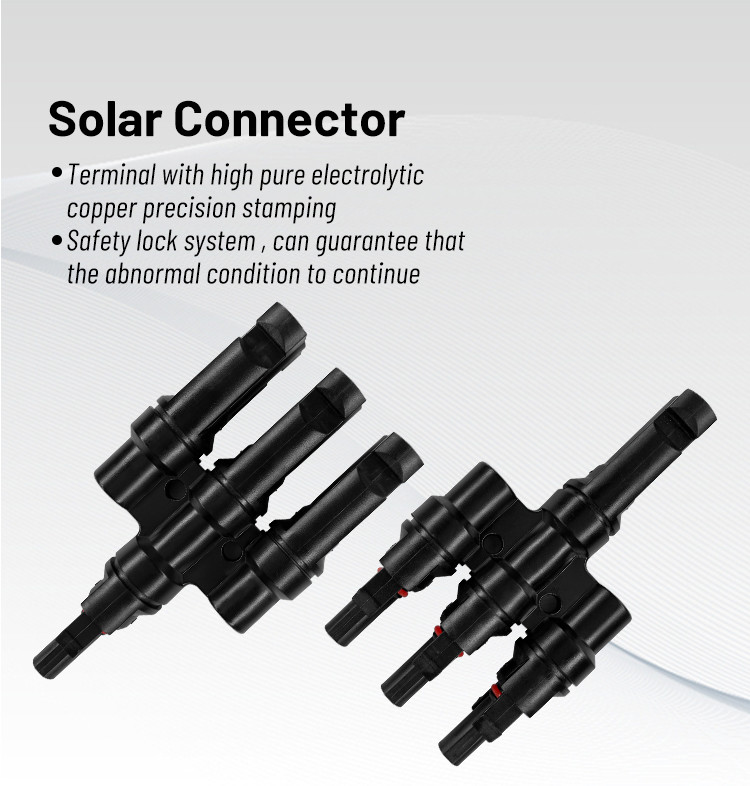 Медь кабеля 600V PV соединителя Mc4 солнечная мужская и женская